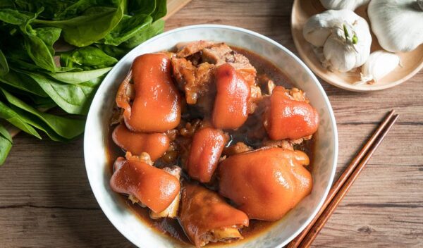 Braised Pork Knuckle 发财猪手 (1000mL box) $20