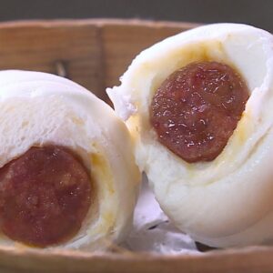 Chinese Sausage Roll 腊肠卷 (6 pieces) $15