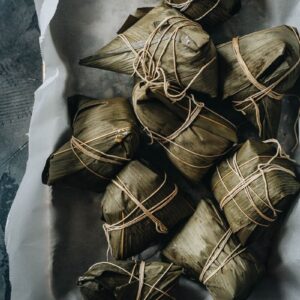 Red Bean Zongzi 梘水粽 (each) $7